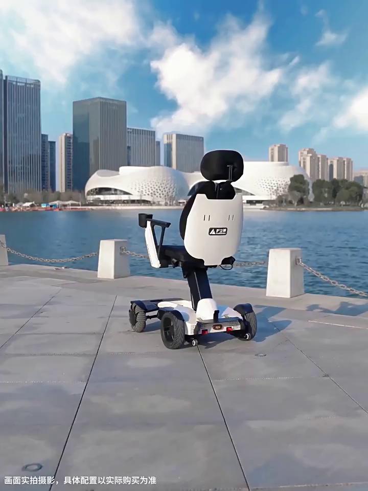Ship from Taiwan, Snow Leopard R7, Electric Mobility Scooter, Smart Fully Automatic Off-Road Mobility Scooter for Seniors